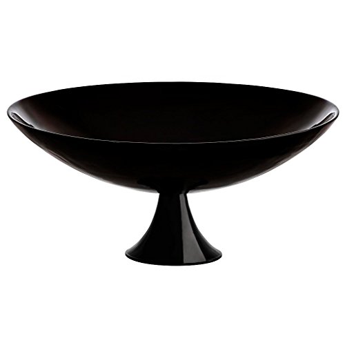 Schale Obstschale Konfektschale Night Schwarz Glas 33 cm Cover