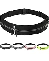 MOCOCITO Laufgürtel für Handy, Lauftasche, Hüfttasche für Jogging, Sport Jogging Gürtel, Running Belt, Fitnessgürtel, Handytasche, Geeignet für Mobiltelefone verschiedener Modelle und Größen(Schwarz)