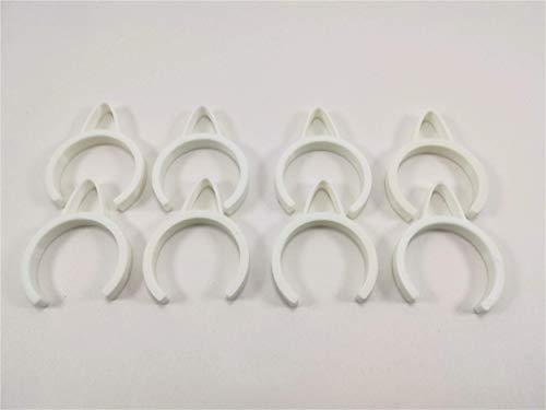 Clip de Protection de Piscine pour Rail de 44 mm (par ex. INTEX), Gain de Temps, prévention du Vent.