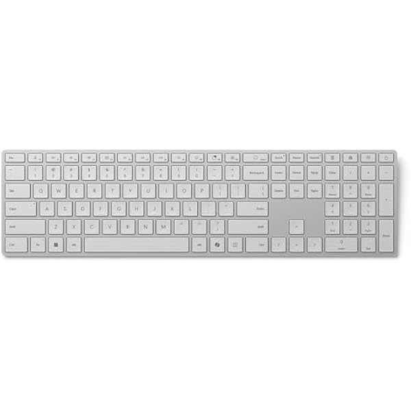 Microsoft Surface Keyboard 2 Edycja Kompatybilna z Pro lub Laptop Bluetooth 4.0 Klawiszem Copilot