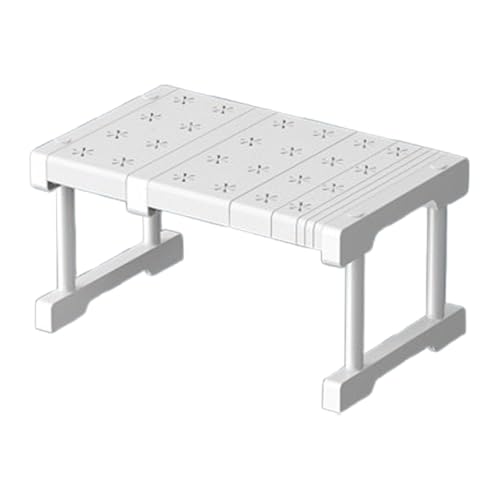 Étagère extensible pour placard et garde-manger empilable