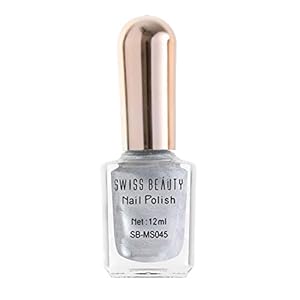 Swiss Beauty SB-MS045 Glitter Nail Polish Shade 01|12 ml