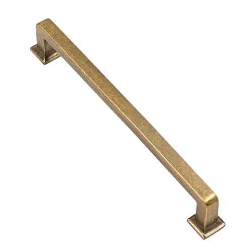 Alzassbg 6-1/4" Brushed Antique Brass Cabinet Pulls 10 Pack, AL3046EAB
