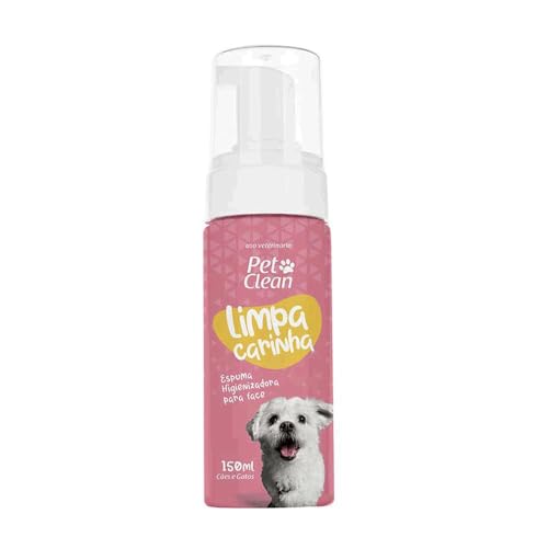 Limpa Carinha Cachorro Cão Gato Pet Clean 150ml