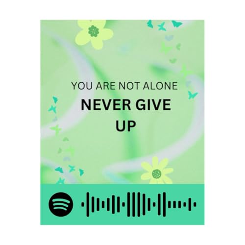 Never give up cover art