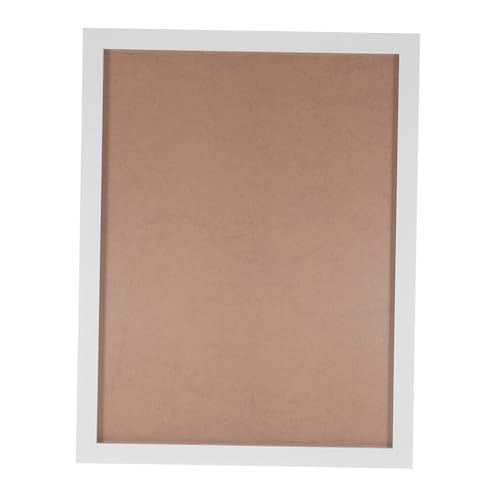 WRITWAA プレキシガラスフォトフレーム シンプルなフォトフレーム ウェディングフォトフレーム パズルフレームフォトフレーム カントリーフォトフレーム 壁掛けフォトフレーム 白い 木質パネル