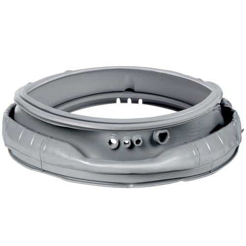 0EM MDS47123605 Washer Door Boot Seal Replacement for LG Front Load Washer Rubber Seal WM3470HVA WM3470HWA WM3570HVA WM3770HWA WM3370HWA WM3575CV WM3570HWA Door Gasket by Techecook Replace MDS47123610