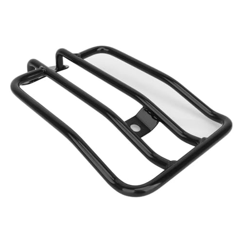 Porte-bagages arrière moto en métal noir brillant pour Sportster 2004-2021