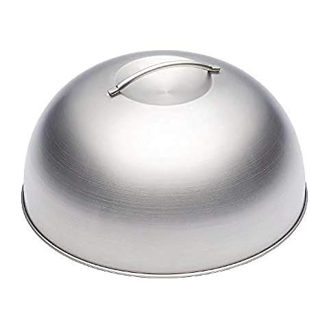 MASTERCLASS Grilldeckel, Edelstahl, Silber, 12 x 17 x 22 cm Cover