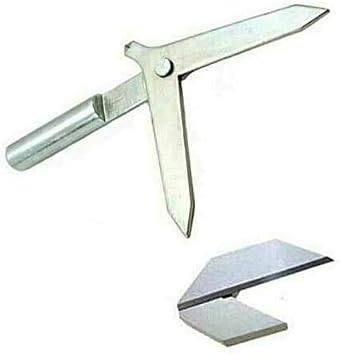 Heavy Duty Center Finder Square 11/2 38mm with Round BAR Finder Head Dia 3/8