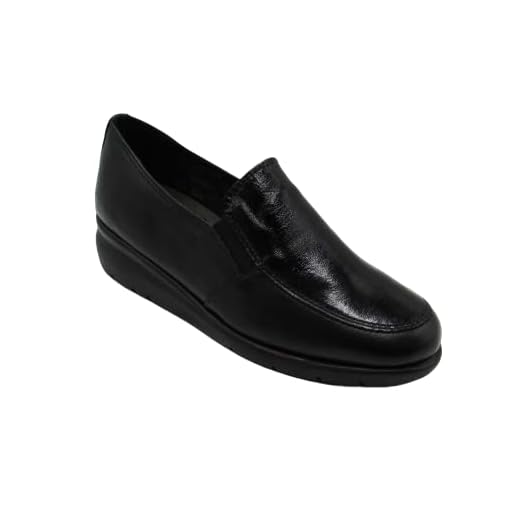 Melluso K55234, Mocassino da Donna in Pelle (Nero, Numeric_39)