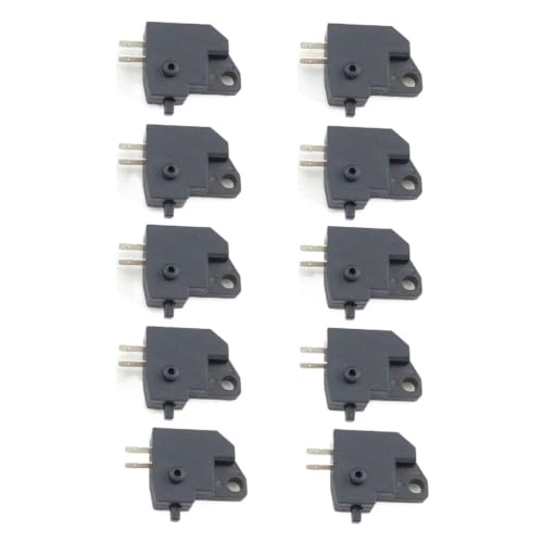 Interruptor de parada luz freno delantero motocicleta reparación manillar GY6 50 150cc 10u