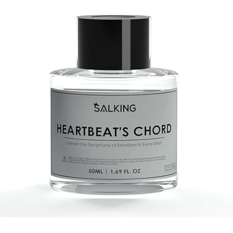 SALKING Car Air Fresheners Dedicated Perfume Refill - 50ml (Heartbeat's Chord), Can be Used for 3~7 Months - Made with Natural Plant Extracts Cover