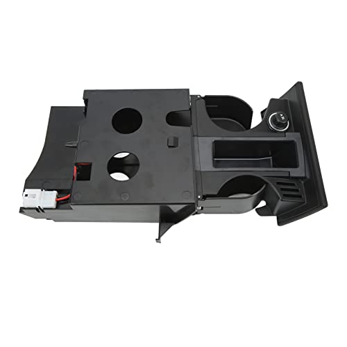 Qiilu Cendrier de Voiture Tasse Porte-Monnaie 7H2858601 Tasse Porte-Boisson Insert pour 2009-2015 pour Campmobil-T5 2009-2010 Cendrier Allume-Cigare Porte-Boisson