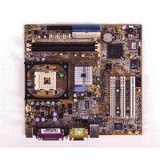 AAEON EMB-845M-A10 Industrial Motherboard, MicroATX Socket 478 Board with 533 FSB, 4X AGP, 3 PCI Slots, 6 USB 2.0, 2 COMs, ATX Input/EOL