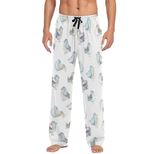Pantalon de pyjama pour homme ajustable et confortable avec grandes poches