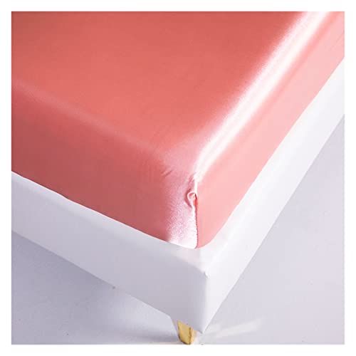 Drap-housse en satin uni YU Se pour une chambre cocooning