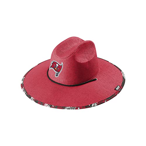 Image of Tampa Bay Buccaneers NFL Team Color Straw Hat