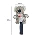 Aymzbd Premium Golf Club Headcover for Drivers - Stylish and Durable, Koala