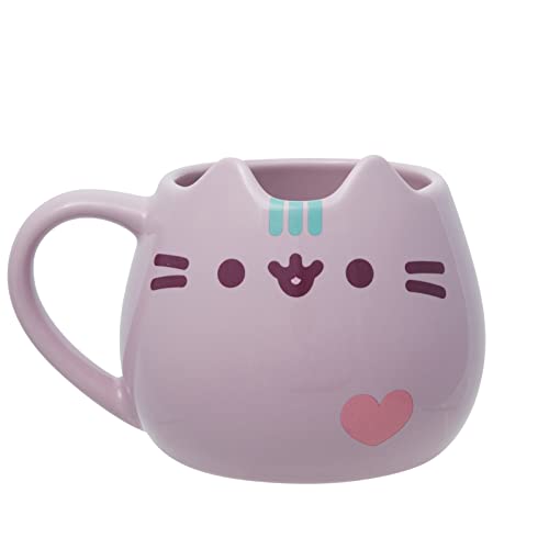 Enesco Pusheen Taza Cerámica 16 oz Morada miniatura 1