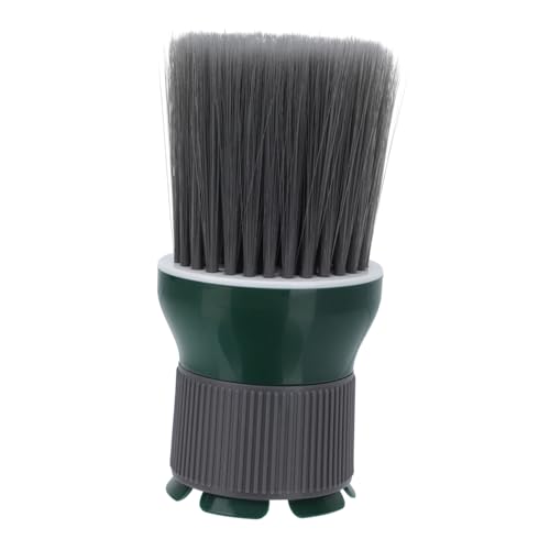 WRITWAA 1 Cepillo De Limpieza Para Secador De Pelo Desenredante De Cerdas De Jabalí Para Peinar Y Alisar El Cuero Cabelludo De Fibra Rizada Y Lana Verde