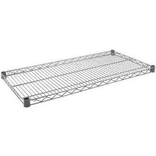 Quantum 2448C Wire Shelves, Chrome, 24" x 48"