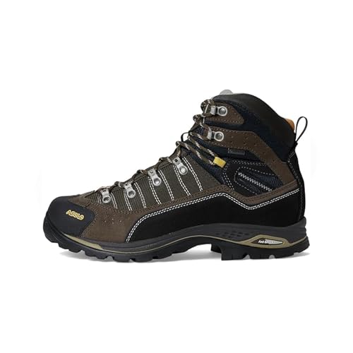 Image of ASOLO Men's DRIFTER I EVO GV Water-Resistant mm 1.6-1.8 mm Suede Cordura Cushioned High Ankle Hiking Boots | Rubber Cap