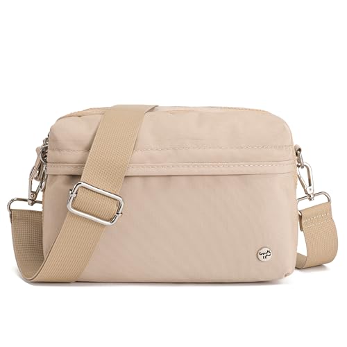 Image of NEICOA Small Crossbody Bag for Travel Women Anti Theft Shoulder Bags | Nylon Travel Purse,Multi Pockets with RFID Card Slots