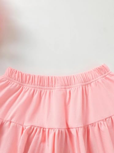 Image of Girls Pleated Skirts Cute Summer Graphic Casual Mini Tennis Skirts