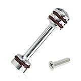 エンジンブロック オイルギャラリー プラグ、GM Gen III & IV LS V8エンジンに適したオイルダイバーターバーベル、アルミニウムリアパッセージプラグ交換# 12573460