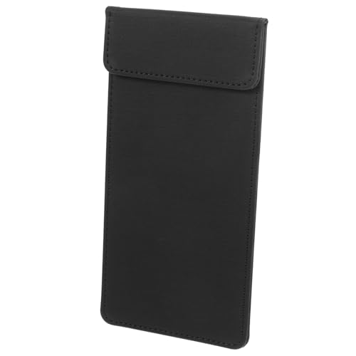 CIYODO Cashier Menu Holder Folders Restaurant Menu Display Folder Server Note Pads Restaurant Order Holder Writing Board Order Menu Book Check Card Board PVC Wine Clip Cloth Pattern