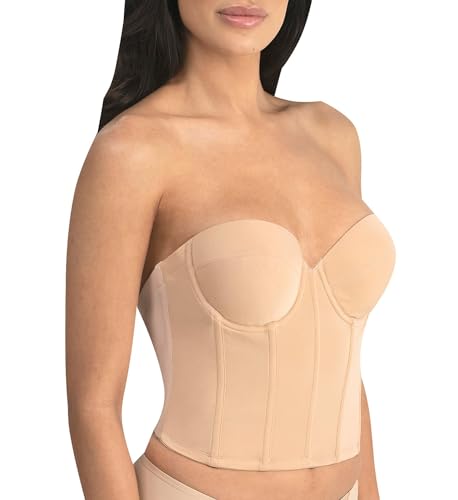 Dominique Brie Backless Strapless Bridal Bra #6380 – Ultra Low Back, Sweetheart - Picture 15 of 15