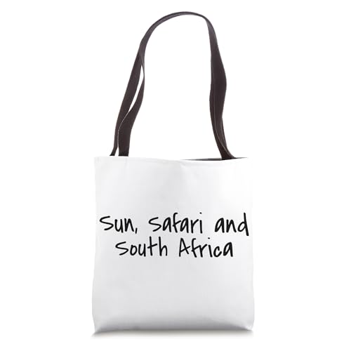 Sun Safari And South Africa South African Tote Bag