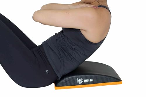 Kit Roda Abdominal e Almofada Abmat Apoio Lombar Treino Odin Fit