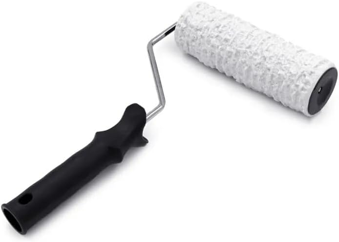 Kit de Rodillos de Pintura Rodillo De Grabado De Ladrillo para Decoración De Pared, Herramienta De Pintura Con Patrón De Ladrillo De Imitación,