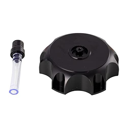 Qxber Motorcycle Gas Fuel Tank Cap, Cnc Aluminum Gas Fuel Tank Cap With Breather Valve For Kayo Apollo Bosuer Xmotos Klx110 Ttr110 Crf /Xr50/70/80/110 Dirt Bikes Pit Bikes #TOP4