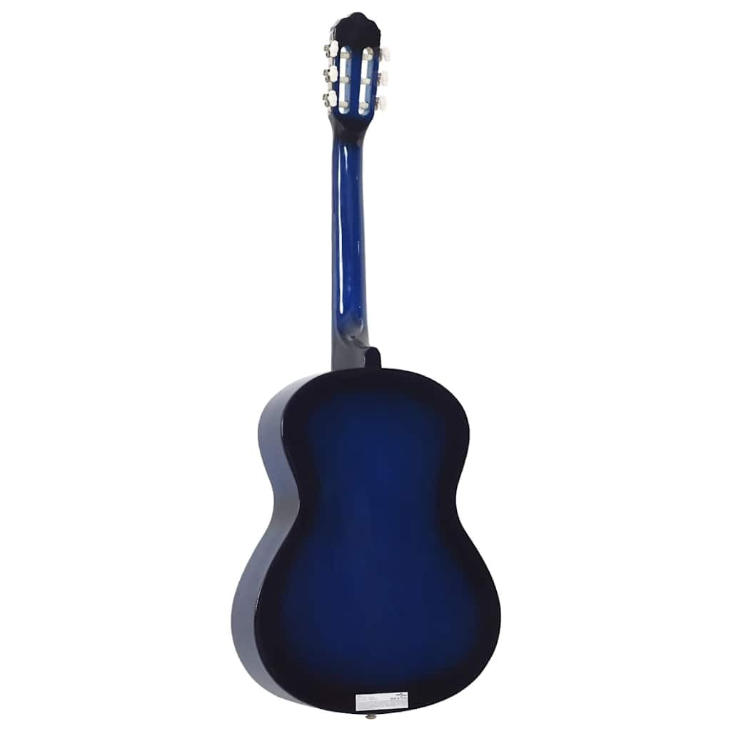 Generico Set Chitarra Classica per Principianti 12 pz Blu 4/4 39",Arte e so,Hobby e Arti Creative,Strumenti Musicali,Strumenti a Corda,Chitarre,Blu,3.65 kg,70109