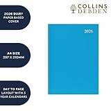 Collins - Essential - 2026 12 Month Calendar Year Planner, Day-To-Page Diary, A4 Hard Cover - Dark Blue (ESSA41.65-26) - Image 6