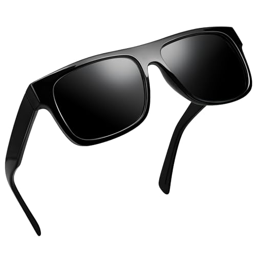 Image of Joopin Polarized Sunglasses Men Women UV400 Protection, Big Chunky Square Sun Glasses, Designer Shades Retro Sunnies Driving