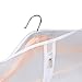 Univivi Hanging Garment Bags10Pack Clear Dress Bags Clothes Bag Covers for Coat Gown Suit