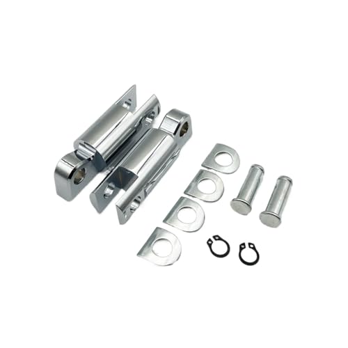 Plaques pied pédales moto pour allonger la position des jambes sur Sportster