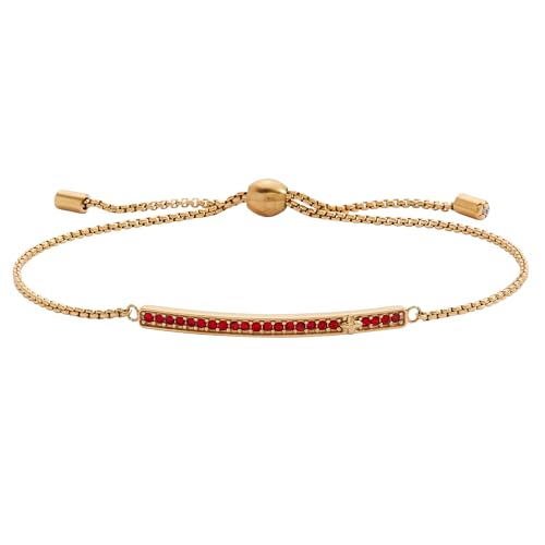Image of Alex and Ani Pave Bolo Birthstone Bracelet - Stainless Steel Gold /Silver, Perfect for Stacking, Adjustable Birthstone Bracelet for Women, Ideal Gift Jewelry