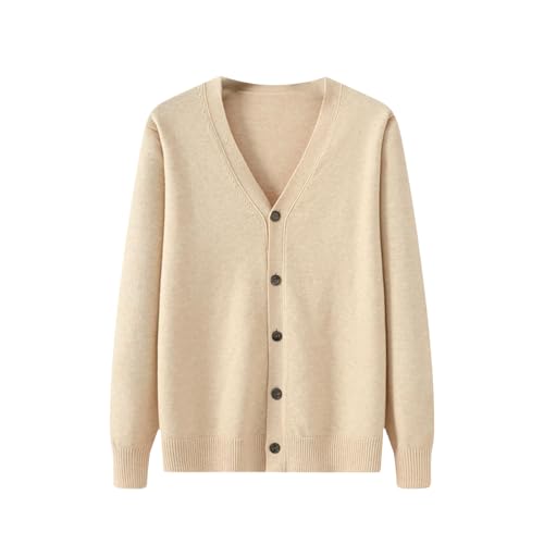 Cardigan homme en tricot doux et ample style décontracté