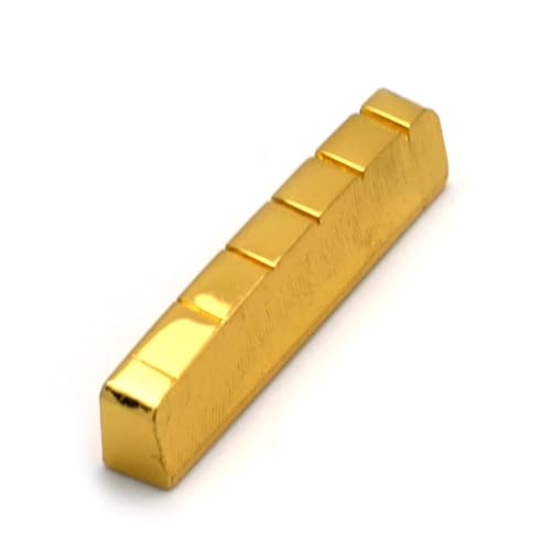 Abaodam Guitar Saddle Nut Brass Material Replacement Guitar Bridge Acoustic Guitar Accessory Guitar Pegs