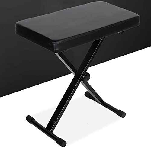 TEmkin Tabouret de Piano Banc de Clavier réglable Banc de Piano de Style X Tabouret de siège de Clavier rembourré Confortable avec Cadre en Fer de Type X, léger et Portable - Les Beatles, Paul McCartney, John Lennon, RIngo Starr, George Harrison TEmkin Tabouret de Piano Banc de Clavier réglable Banc de Piano de Style X Tabouret de siège de Clavier rembourré Confortable avec Cadre en Fer de Type X, léger et Portable – Image 8