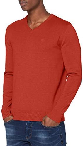 TOM TAILOR Męskie Sweter Basic