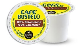 Café Bustelo 100 % Colombian Coffee 96 K Cup Packs