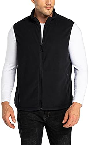 Warm Zip Up Polar Vests Outerwear 