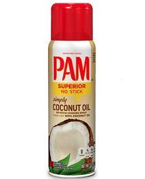 Pam Simply Coconut Oil - Aerosol de cocina antiadherente de 5 onzas (paquete de 6)