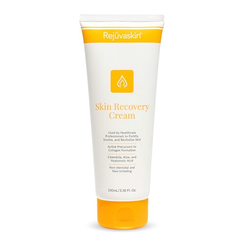 Rejuvaskin Skin Recovery Cream with Aloe Vera, Cooling Moisturizing Cream for Dry, Itchy & Sensitive Skin, 100 ml